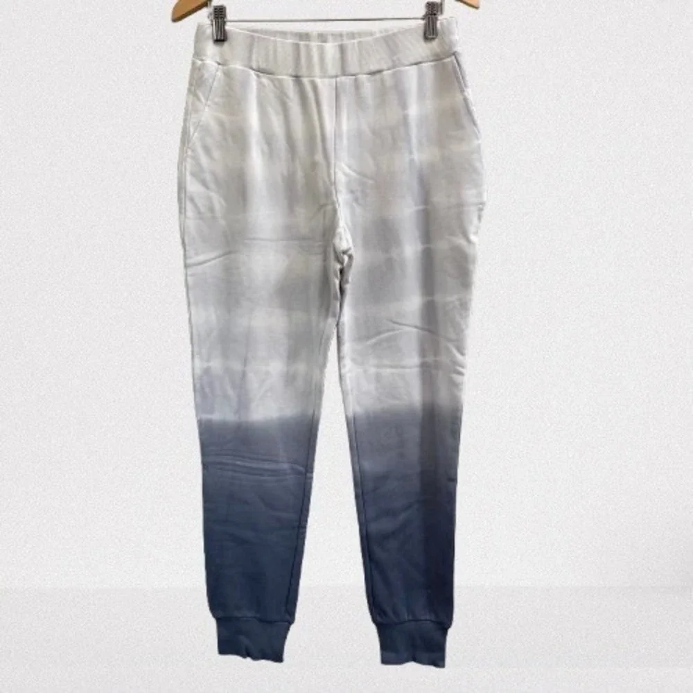525 America‎ Storm Cloud Multi Tie Dye Ombre Relaxed Fit Joggers Women's Medium - Picture 2 of 5